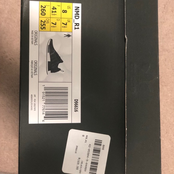 Adidas NMD R1 CBLACK - Picture 3 of 6